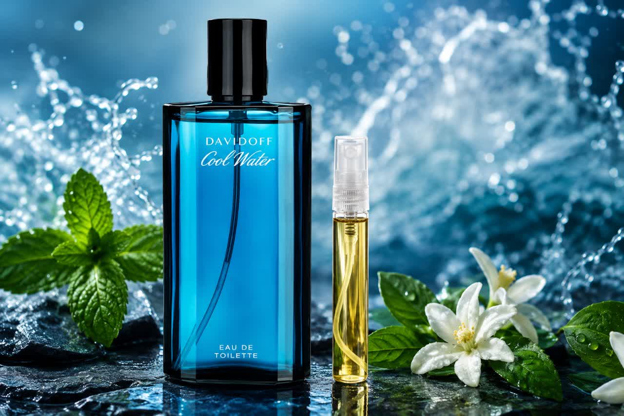 اسانس عطر کول واتر ۵ گرمی(DAVIDOFF - Cool Water for Men)