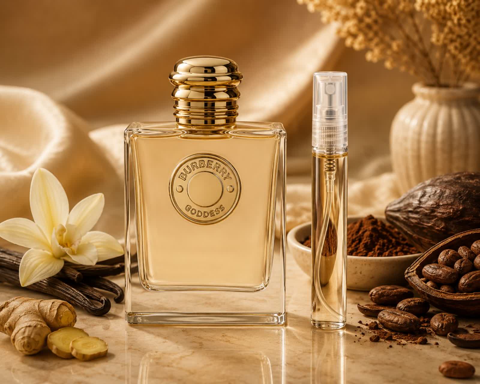 اسانس عطر باربری گادی ۵ گرمی(BURBERRY - Goddess Gold)