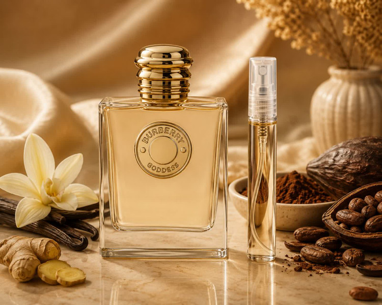 اسانس عطر باربری گادی ۵۰ گرمی(BURBERRY - Goddess Gold)