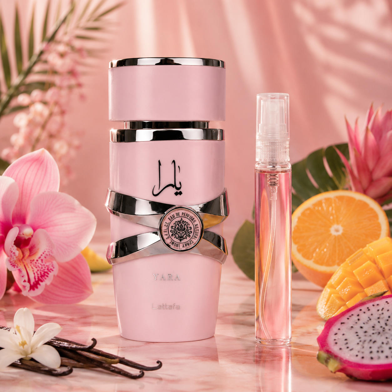 اسانس عطر یارا صورتی ۵۰ گرمی(Lattafa Perfumes - Yara)