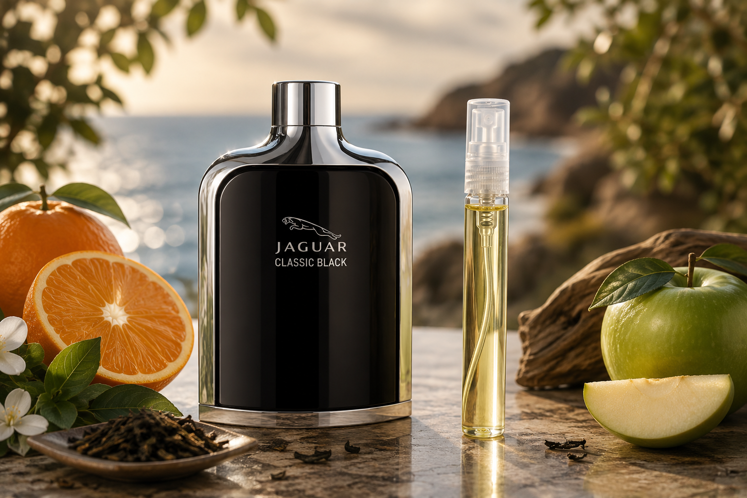 اسانس عطر جگوار بلک ۵۰ گرمی (JAGUAR - Classic Black)