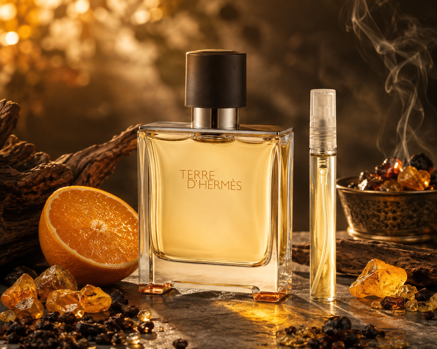 اسانس عطر تق هرمس ۵۰ گرمی (HERMES - Terre d'Hermes Parfum)